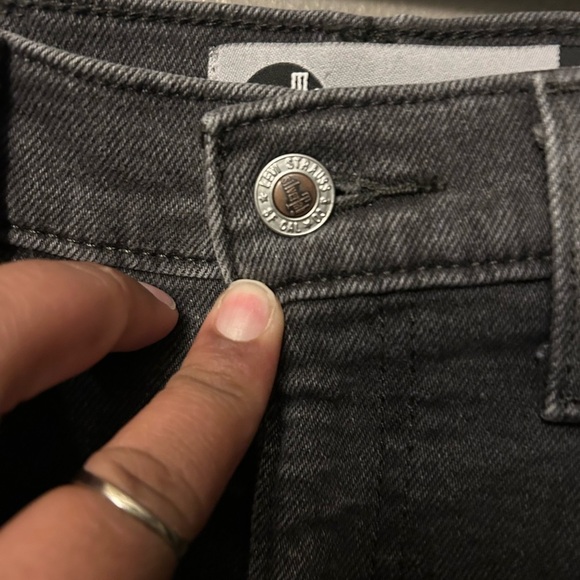 Levi’s Silvertab mom jeans - faded black high waisted retro mom style - Picture 7 of 14